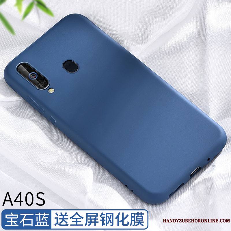 Samsung Galaxy A40s Coque Très Mince Étui Mesh Protection Étoile Incassable Simple