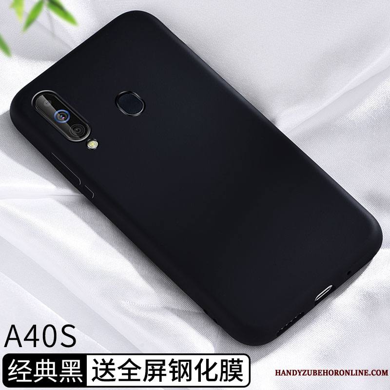 Samsung Galaxy A40s Coque Très Mince Étui Mesh Protection Étoile Incassable Simple