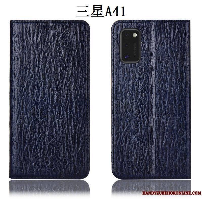 Samsung Galaxy A41 Coque Étui Protection Housse Oiseau Étoile Incassable Tout Compris