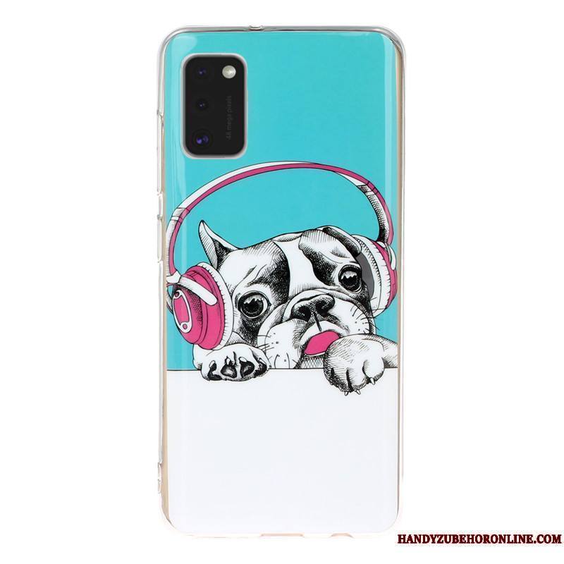 Samsung Galaxy A41 Téléphone Portable Dessin Animé Incassable Coque De Téléphone Étui Lumineuses Étoile