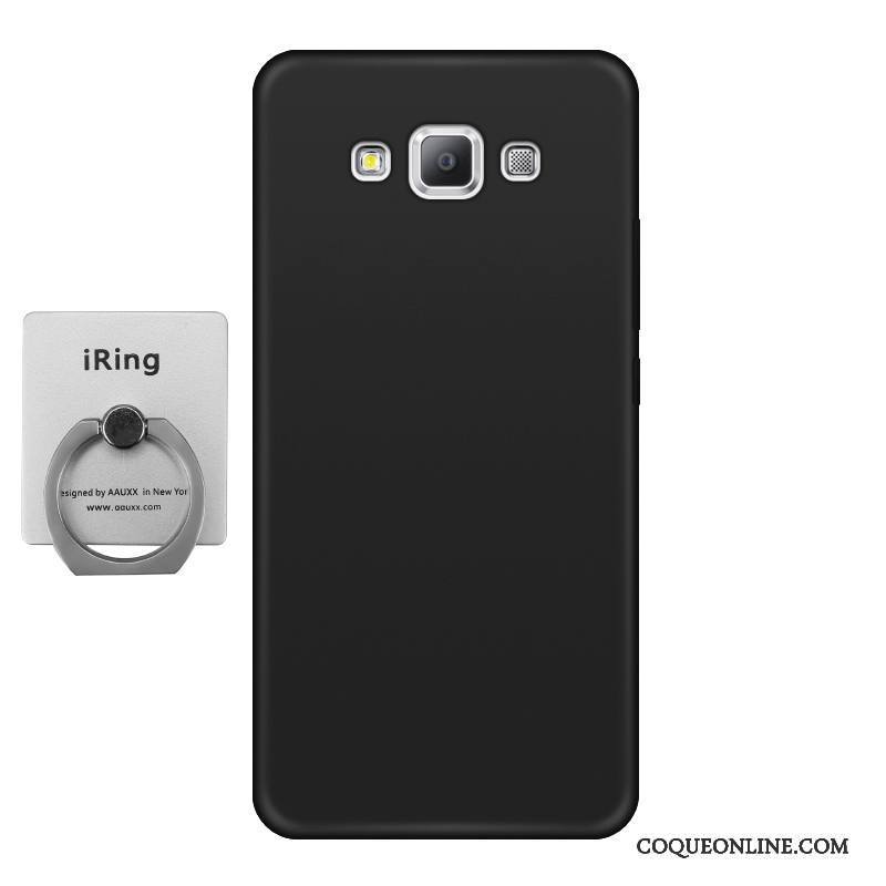 Samsung Galaxy A5 2015 Coque De Téléphone Délavé En Daim Simple Vert Protection Étui Tout Compris
