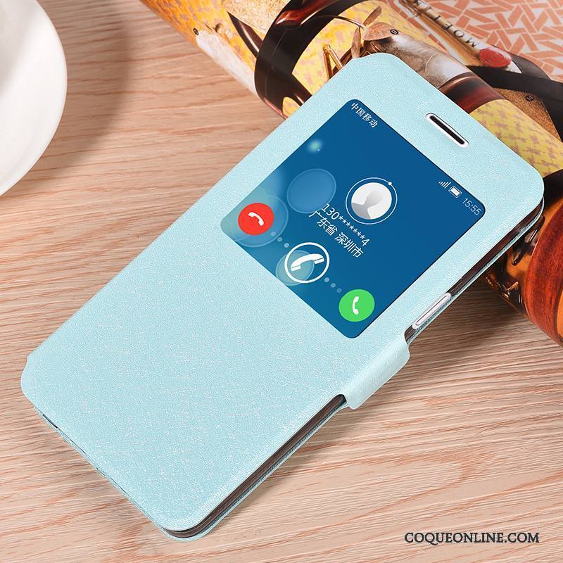 Samsung Galaxy A5 2015 Coque Fluide Doux Bleu Tendance Téléphone Portable Étoile Silicone Incassable