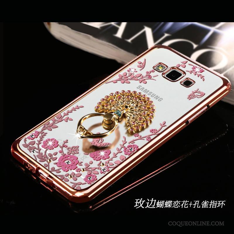 Samsung Galaxy A5 2015 Or Étoile Fluide Doux Incassable Coque De Téléphone Simple Tout Compris