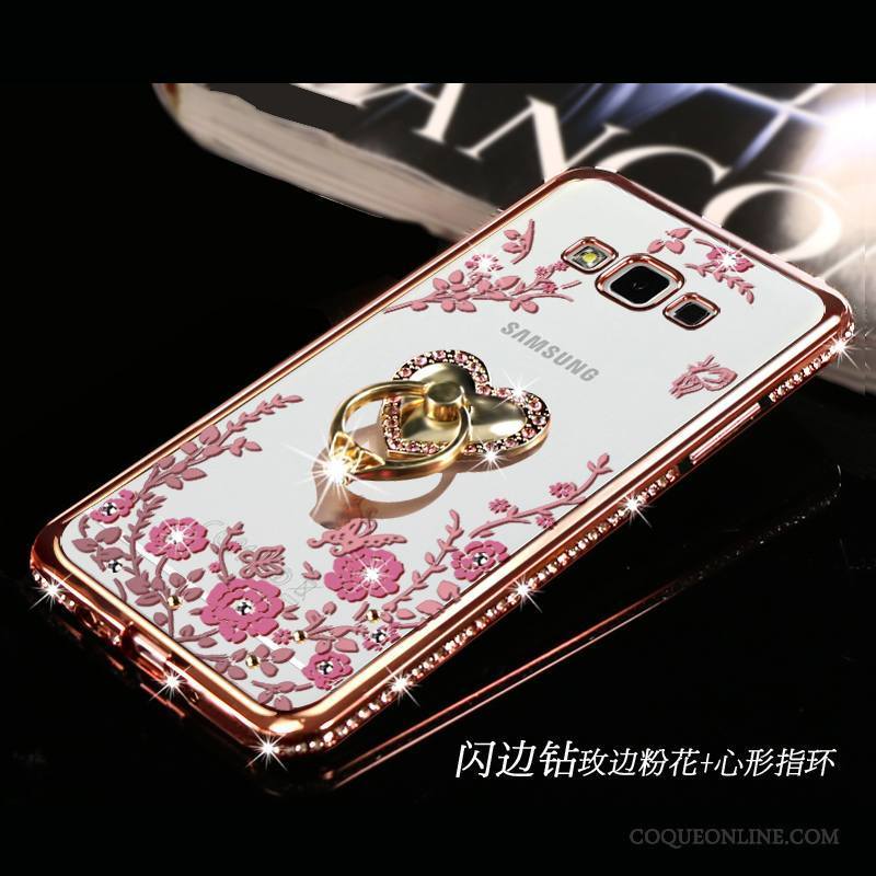 Samsung Galaxy A5 2015 Or Étoile Fluide Doux Incassable Coque De Téléphone Simple Tout Compris