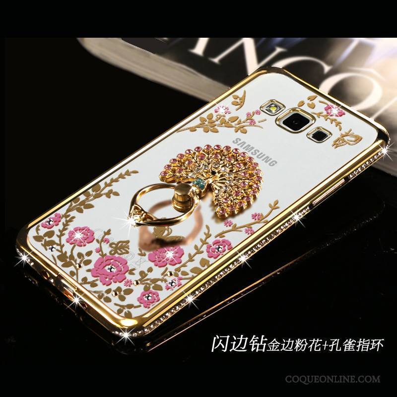 Samsung Galaxy A5 2015 Or Étoile Fluide Doux Incassable Coque De Téléphone Simple Tout Compris