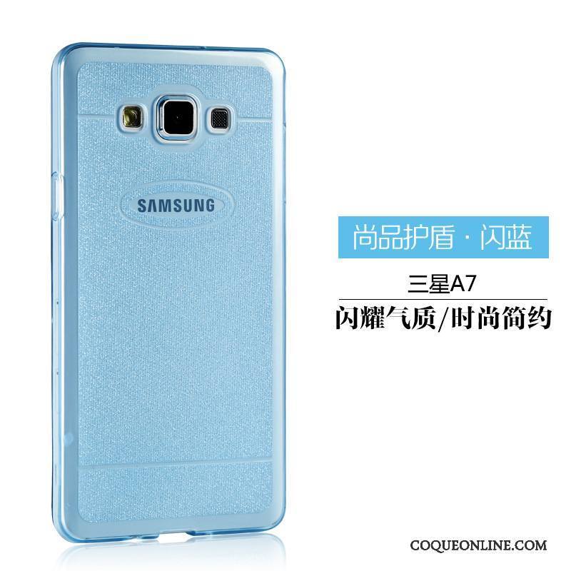 Samsung Galaxy A5 2015 Rose Coque De Téléphone Silicone Fluide Doux Transparent Étoile Étui