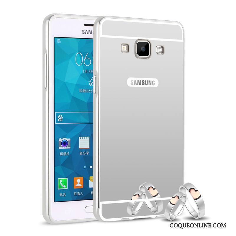 Samsung Galaxy A5 2015 Étoile Coque Incassable Couvercle Arrière Border Protection Métal