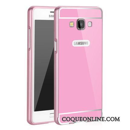 Samsung Galaxy A5 2015 Étoile Coque Incassable Couvercle Arrière Border Protection Métal