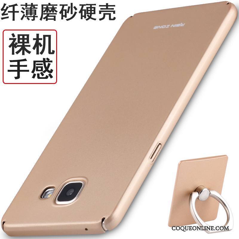 Samsung Galaxy A5 2016 Coque De Téléphone Protection Étoile Délavé En Daim Tout Compris Étui Rouge