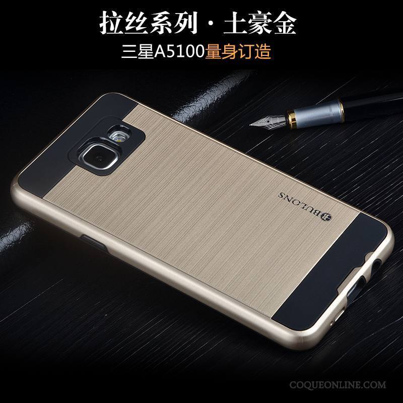 Samsung Galaxy A5 2016 Coque Incassable Fluide Doux Tissu Étoile Protection Silicone Étui
