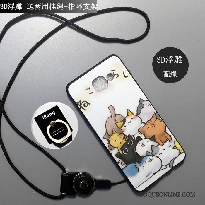 Samsung Galaxy A5 2016 Coque Étui Dessin Animé Multicolore Incassable Tout Compris Étoile Silicone