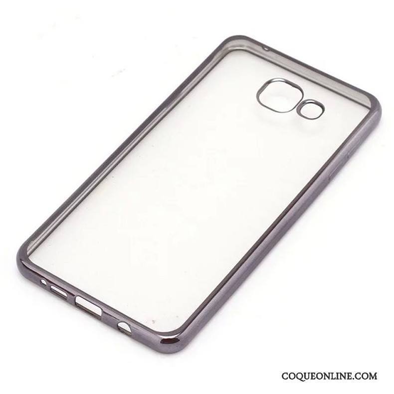 Samsung Galaxy A5 2016 Incassable Or Coque De Téléphone Transparent Fluide Doux Étoile Protection