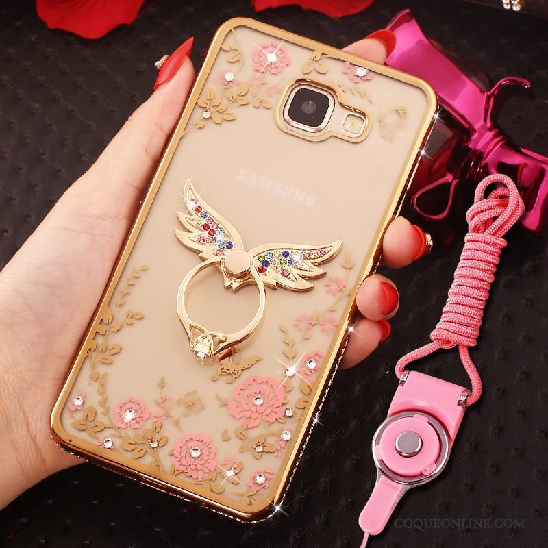Samsung Galaxy A5 2016 Silicone Fluide Doux Ornements Suspendus Coque De Téléphone Étui Étoile