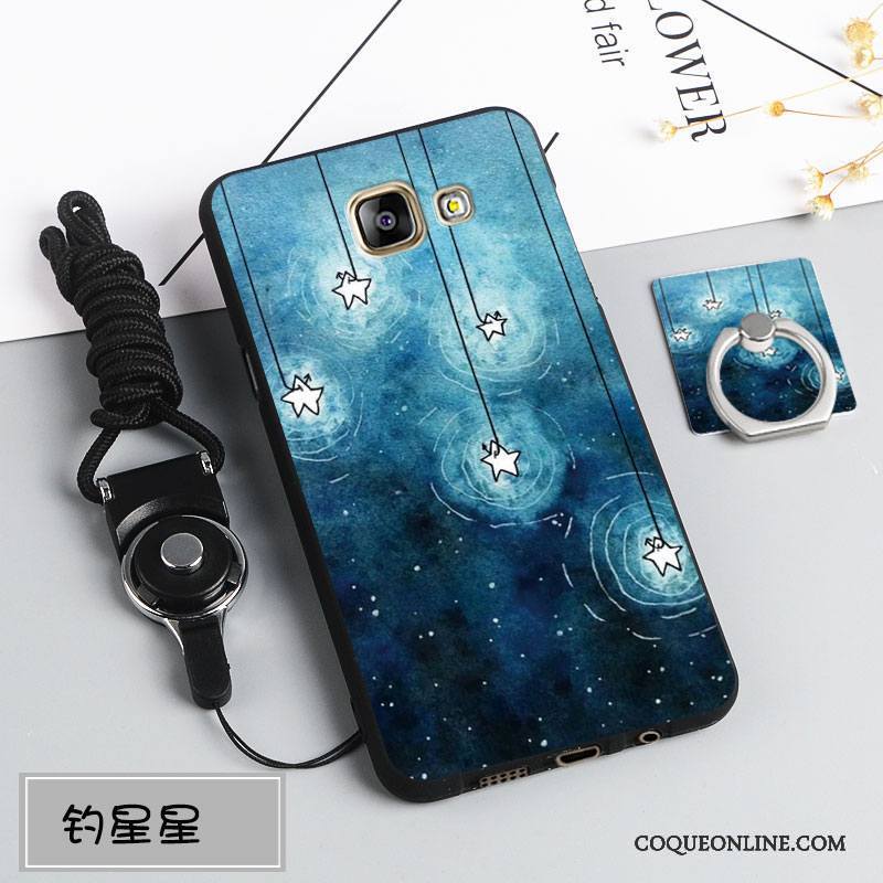 Samsung Galaxy A5 2016 Violet Téléphone Portable Étoile Fluide Doux Coque De Téléphone Protection Tendance