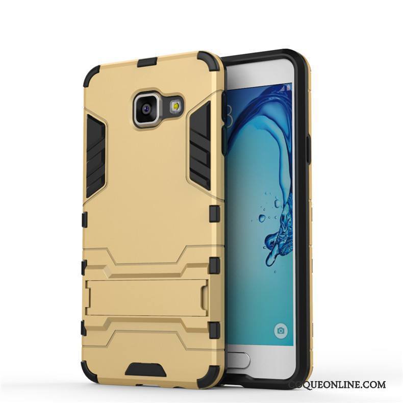 Samsung Galaxy A5 2016 Étui En Cuir Coque De Téléphone Étoile Jaune Housse Téléphone Portable Protection