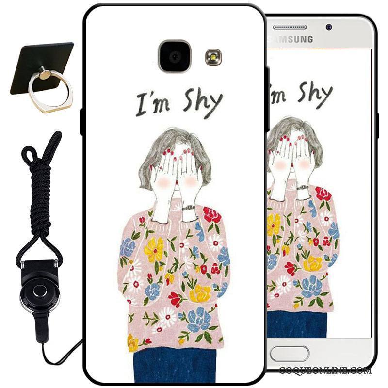 Samsung Galaxy A5 2017 Fluide Doux Tout Compris Protection Silicone Coque De Téléphone Gaufrage Étoile