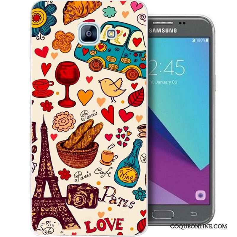 Samsung Galaxy A5 2017 Protection Fluide Doux Coque De Téléphone Silicone Incassable Étui Peinture