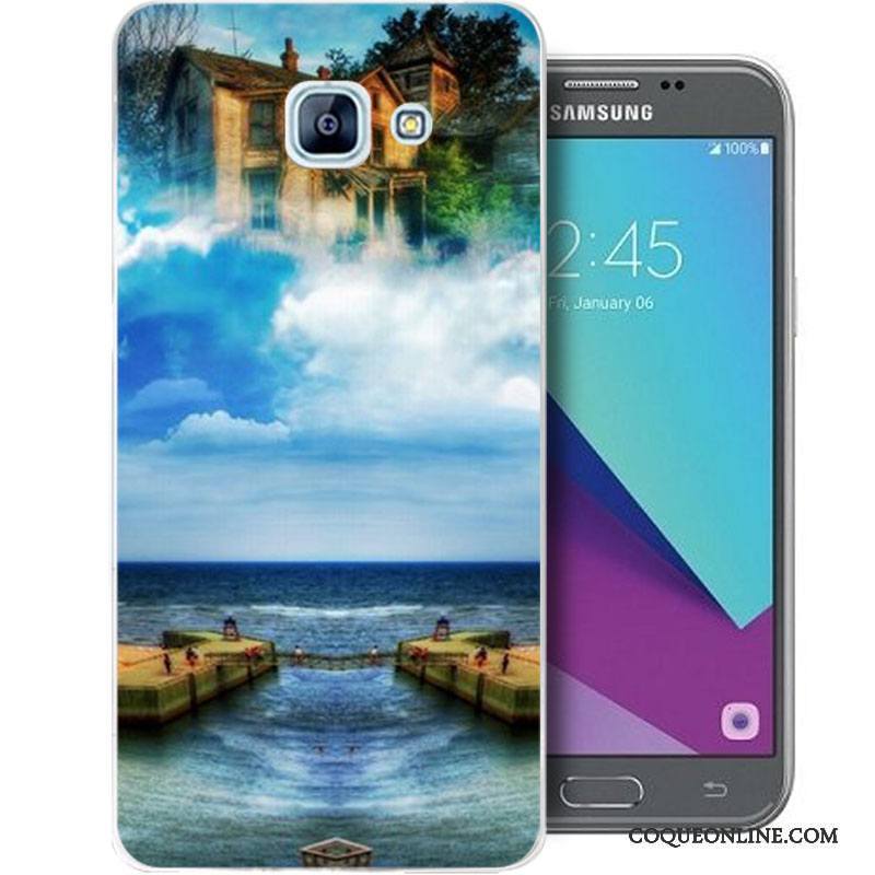 Samsung Galaxy A5 2017 Protection Fluide Doux Coque De Téléphone Silicone Incassable Étui Peinture