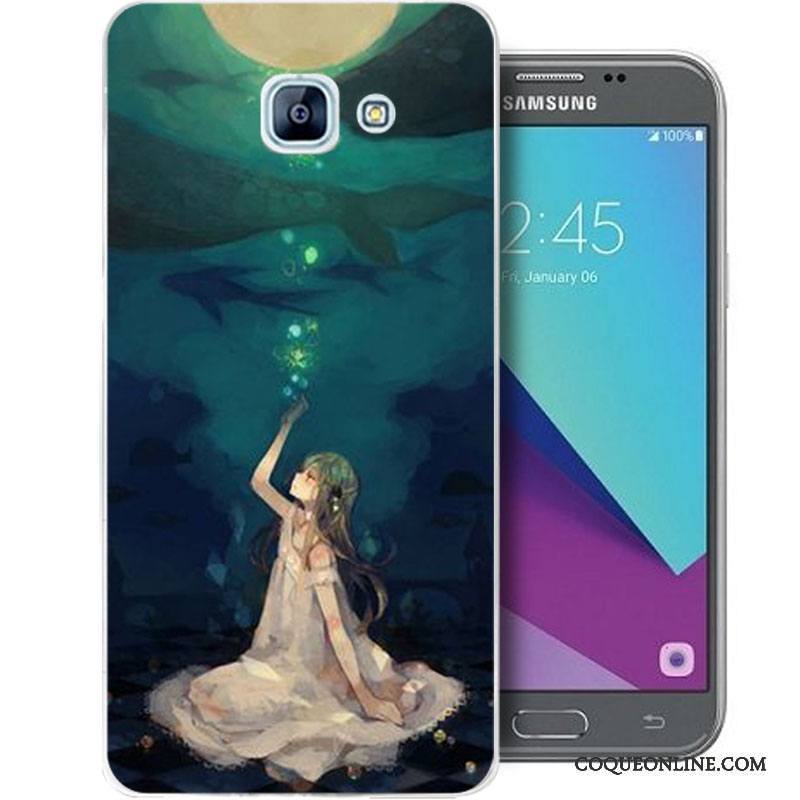 Samsung Galaxy A5 2017 Protection Fluide Doux Coque De Téléphone Silicone Incassable Étui Peinture