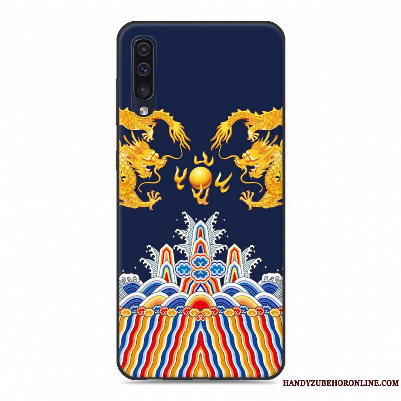 Samsung Galaxy A50 Coque Étoile Tendance Étui Amoureux Nouveau Fluide Doux