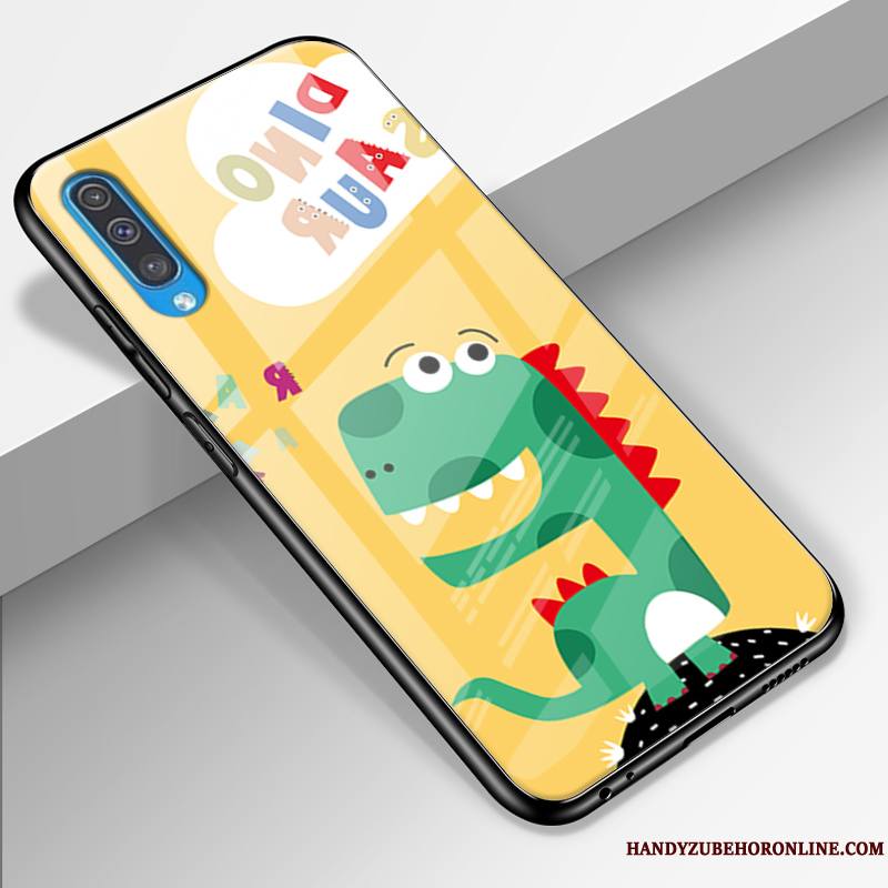 Samsung Galaxy A50 Dessin Animé Tout Compris Charmant Verre Étoile Étui Coque De Téléphone