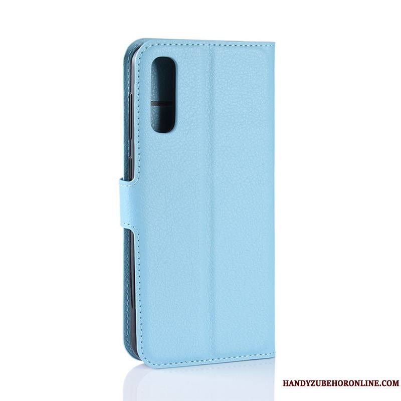 Samsung Galaxy A50 Housse Noir Protection Étui En Cuir Coque De Téléphone Portefeuille Étoile