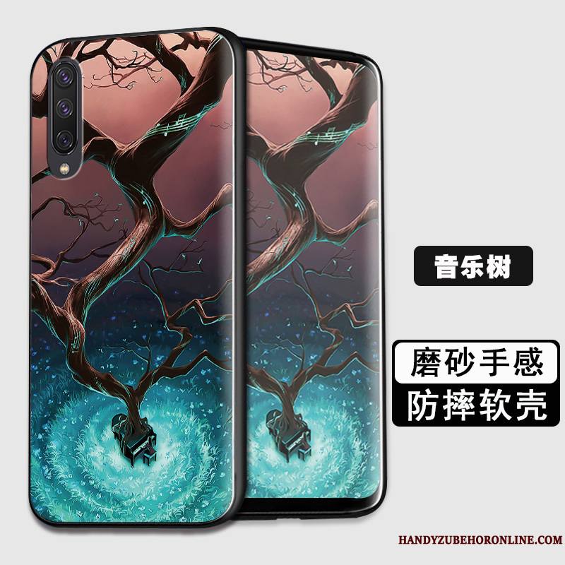 Samsung Galaxy A50 Incassable Silicone Étui Coque De Téléphone Étoile Personnalité Protection