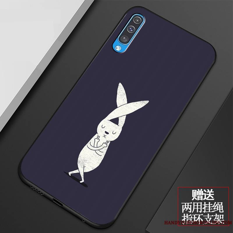 Samsung Galaxy A50 Noir Coque Créatif Simple Tout Compris Étoile Incassable