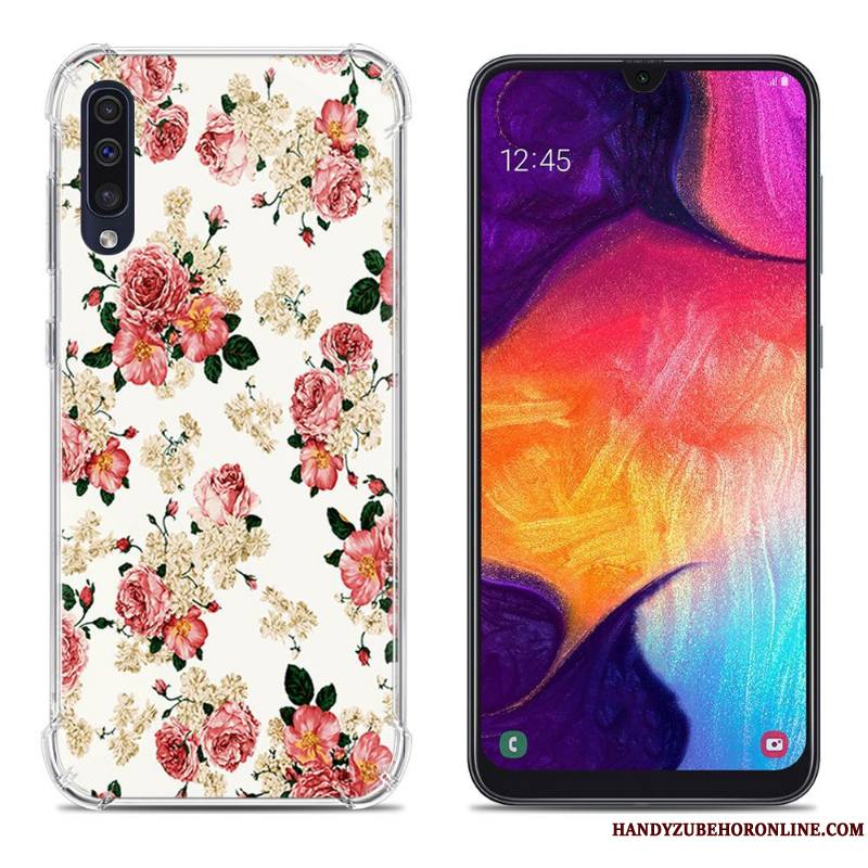 Samsung Galaxy A50 Protection Créatif Étoile Téléphone Portable Fluide Doux Incassable Coque