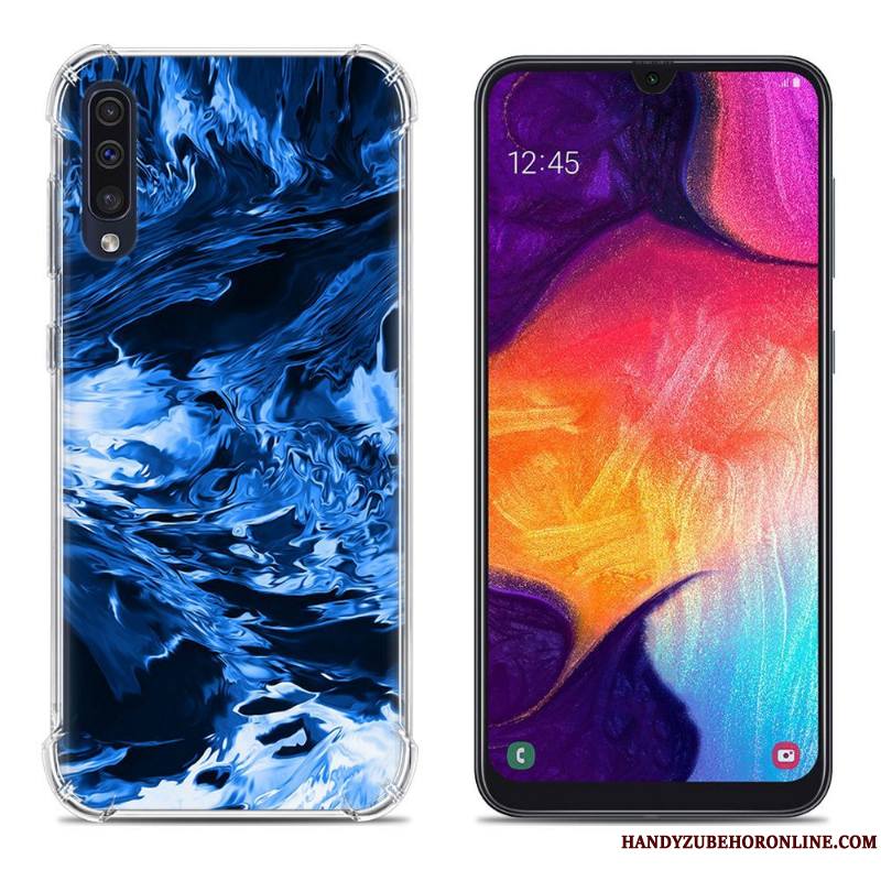 Samsung Galaxy A50 Protection Créatif Étoile Téléphone Portable Fluide Doux Incassable Coque