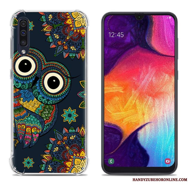 Samsung Galaxy A50 Protection Créatif Étoile Téléphone Portable Fluide Doux Incassable Coque