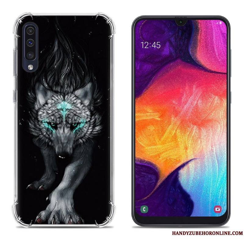 Samsung Galaxy A50 Protection Créatif Étoile Téléphone Portable Fluide Doux Incassable Coque