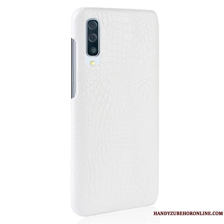 Samsung Galaxy A50 Protection Difficile Qualité Sac Étui Coque De Téléphone Crocodile Modèle