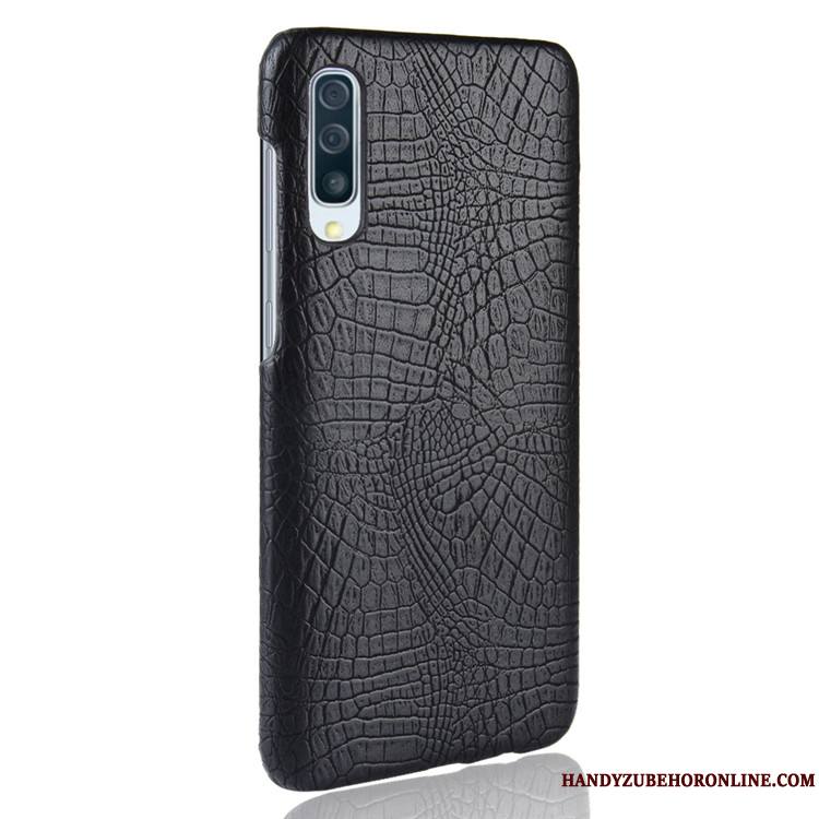 Samsung Galaxy A50 Protection Difficile Qualité Sac Étui Coque De Téléphone Crocodile Modèle