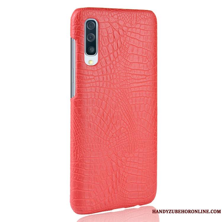 Samsung Galaxy A50 Protection Difficile Qualité Sac Étui Coque De Téléphone Crocodile Modèle