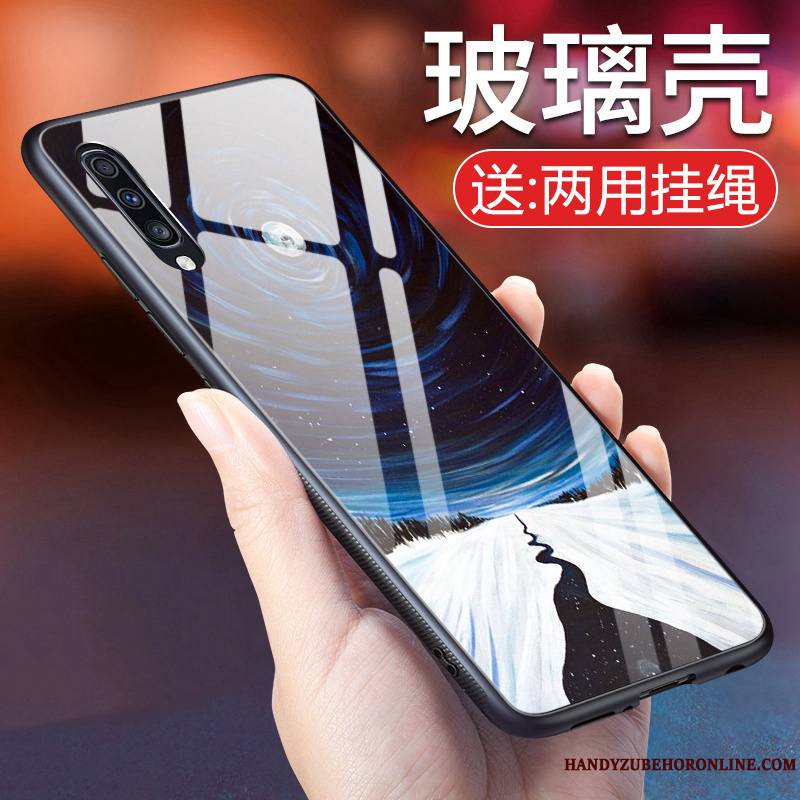 Samsung Galaxy A50 Silicone Protection Coque De Téléphone Étui Incassable Personnalité Marque De Tendance