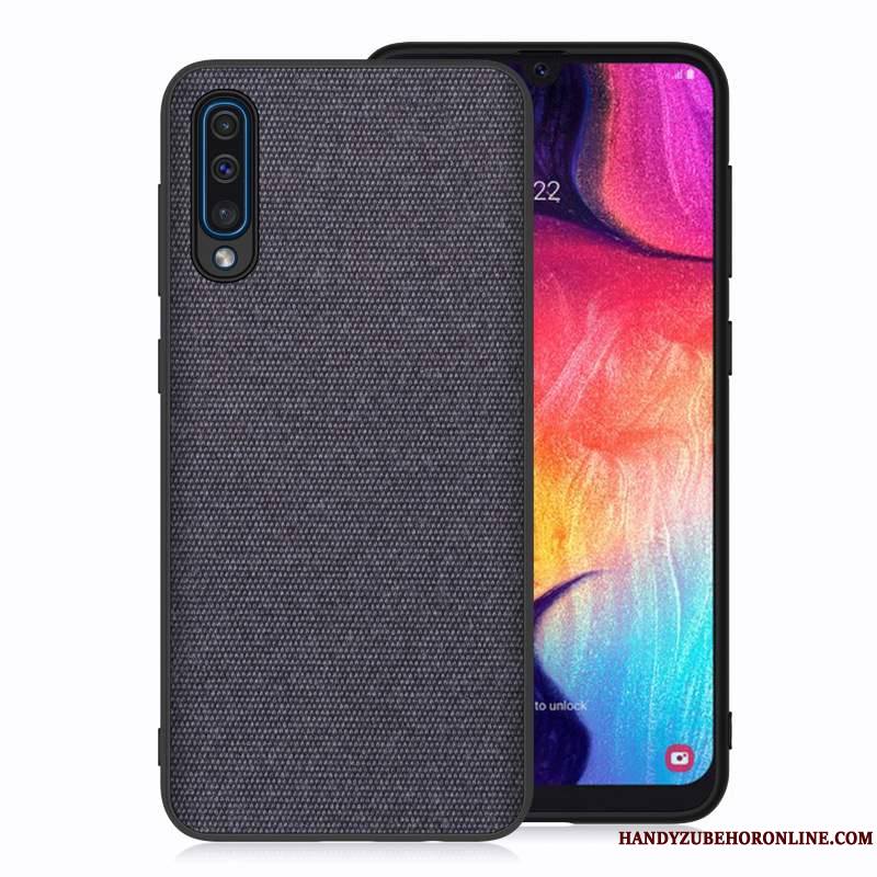 Samsung Galaxy A50 Étoile Rouge Coque De Téléphone Tissu