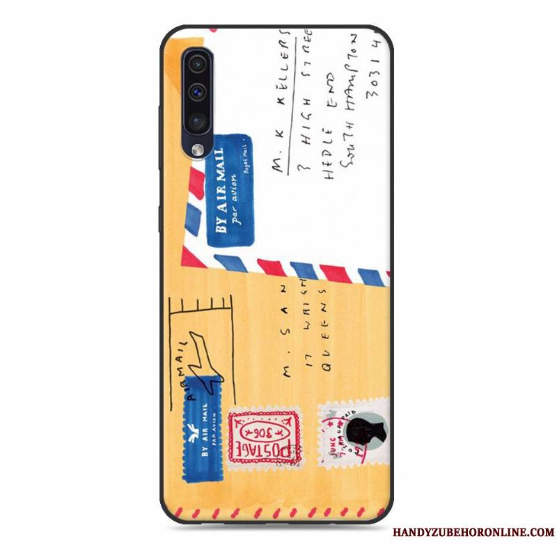 Samsung Galaxy A50 Étui Coque Personnalité Étoile Dessin Animé De Téléphone Tendance