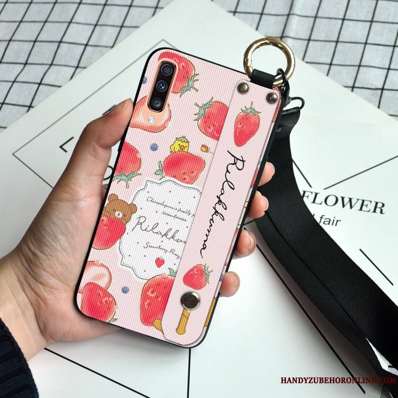 Samsung Galaxy A50s Coque Ornements Suspendus Support Étoile Dessin Animé Nouveau Frais Protection