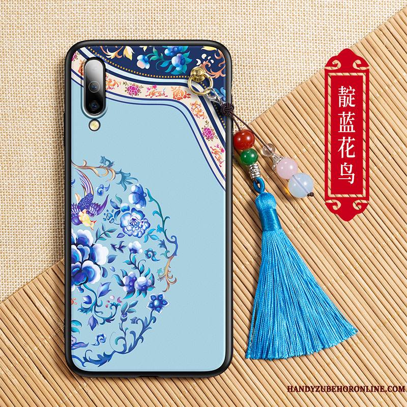 Samsung Galaxy A50s Coque Personnalité Incassable Protection Peinture Palais Nouveau Fluide Doux