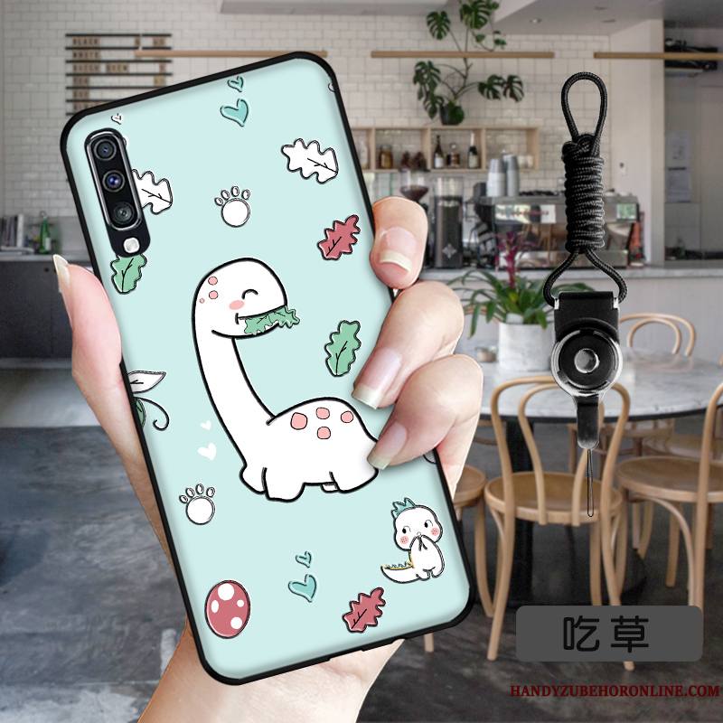 Samsung Galaxy A50s Coque Tout Compris Dessin Animé Amoureux Charmant Étoile Bleu Incassable