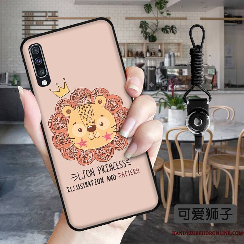 Samsung Galaxy A50s Coque Tout Compris Dessin Animé Amoureux Charmant Étoile Bleu Incassable