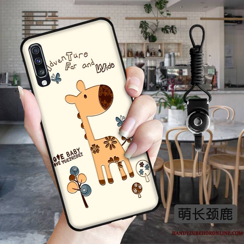 Samsung Galaxy A50s Coque Tout Compris Dessin Animé Amoureux Charmant Étoile Bleu Incassable