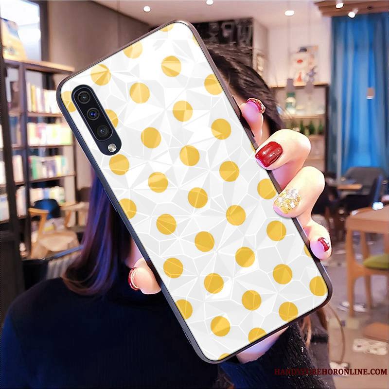 Samsung Galaxy A50s Modèle Fleurie Incassable Étoile Coque De Téléphone Losange Petit Frais