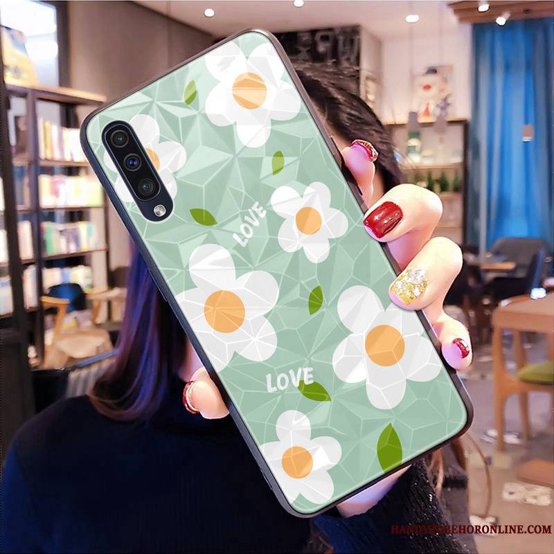 Samsung Galaxy A50s Modèle Fleurie Incassable Étoile Coque De Téléphone Losange Petit Frais