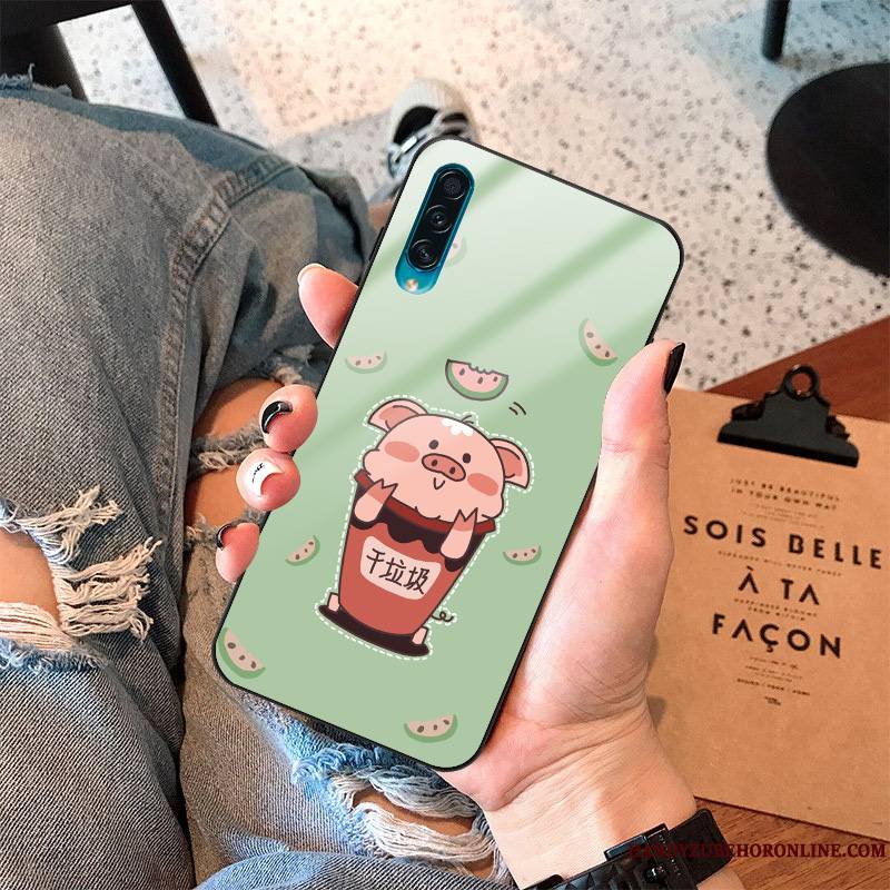 Samsung Galaxy A50s Personnalité Coque De Téléphone Fluide Doux Charmant Étoile Incassable Silicone