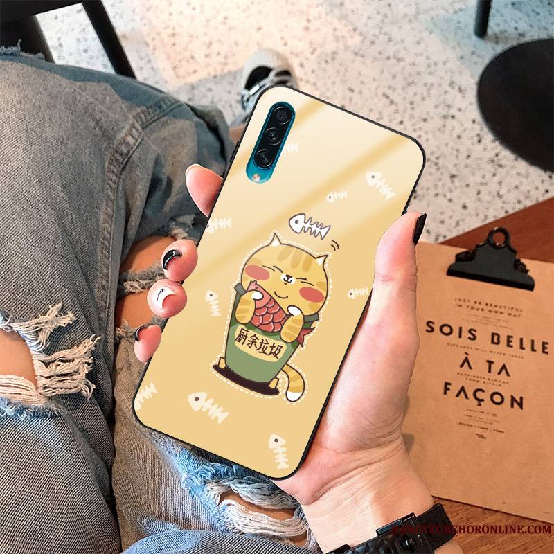 Samsung Galaxy A50s Personnalité Coque De Téléphone Fluide Doux Charmant Étoile Incassable Silicone