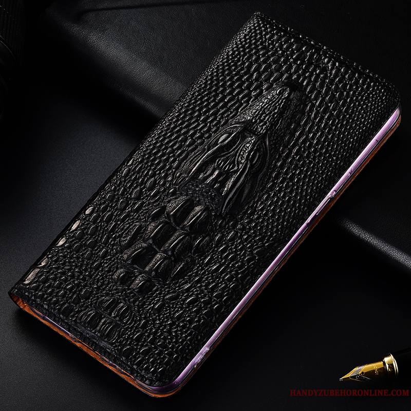 Samsung Galaxy A50s Tout Compris Coque De Téléphone Crocodile Protection Étoile Cuir Véritable Incassable