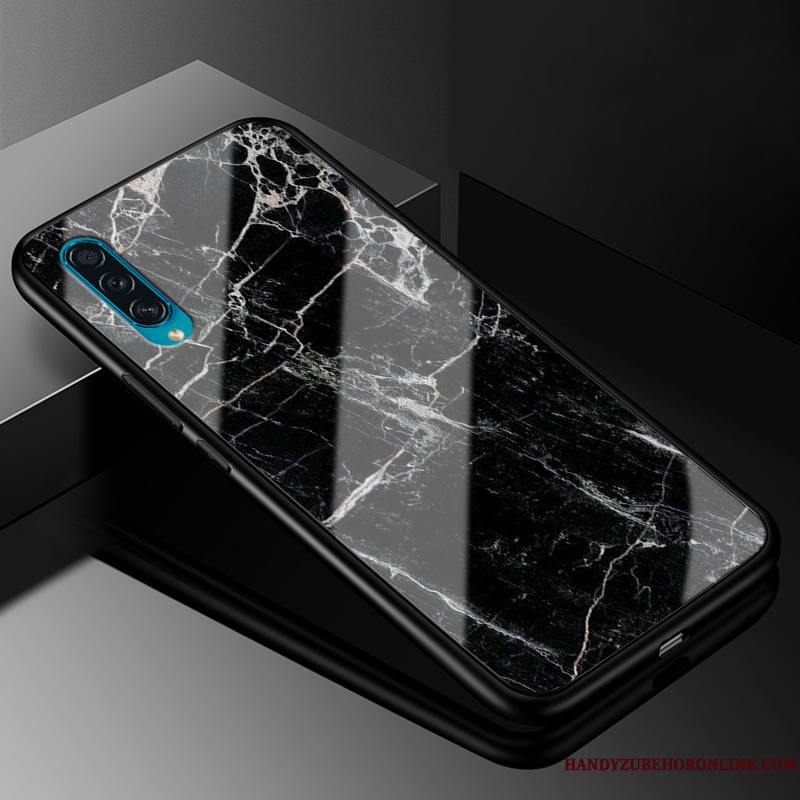 Samsung Galaxy A50s Étoile Protection Noir Étui Tout Compris Coque De Téléphone Verre