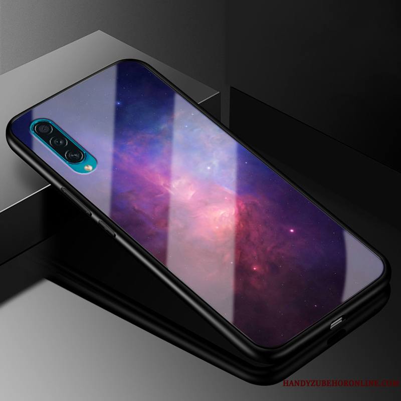 Samsung Galaxy A50s Étoile Protection Noir Étui Tout Compris Coque De Téléphone Verre